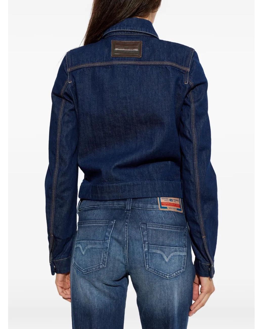 DIESEL Blue Coach Jacket