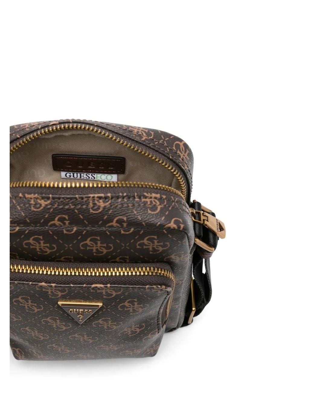 Guess Black Vezzola Smart Messenger Bag