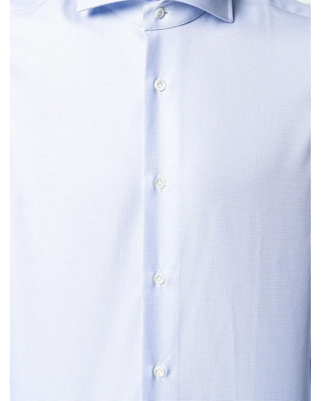 Camicia di Mazzarelli in Blue da Uomo