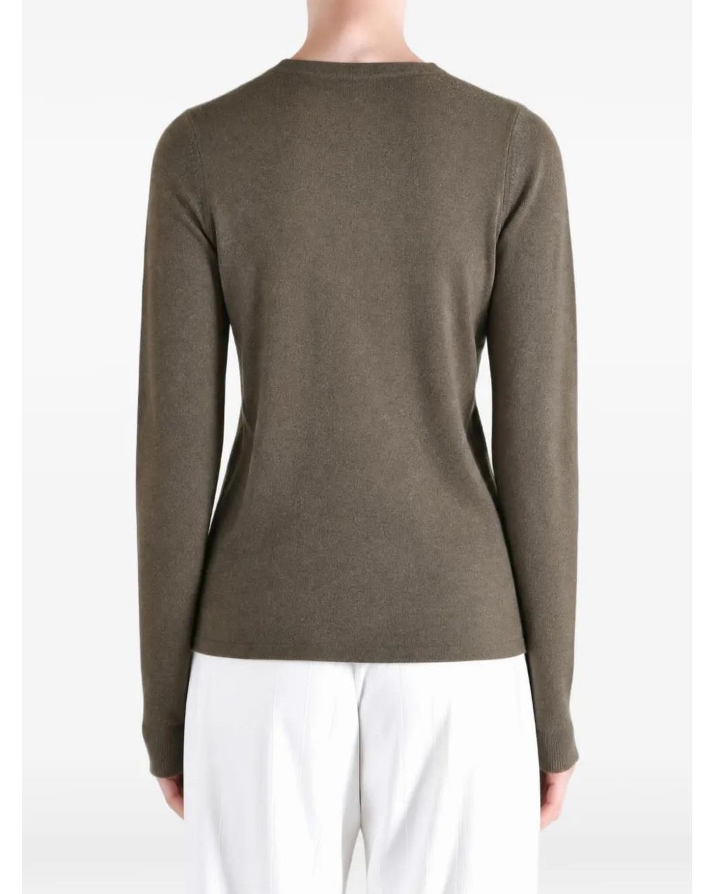 Frenckenberger Green Long-Sleeve Sweater