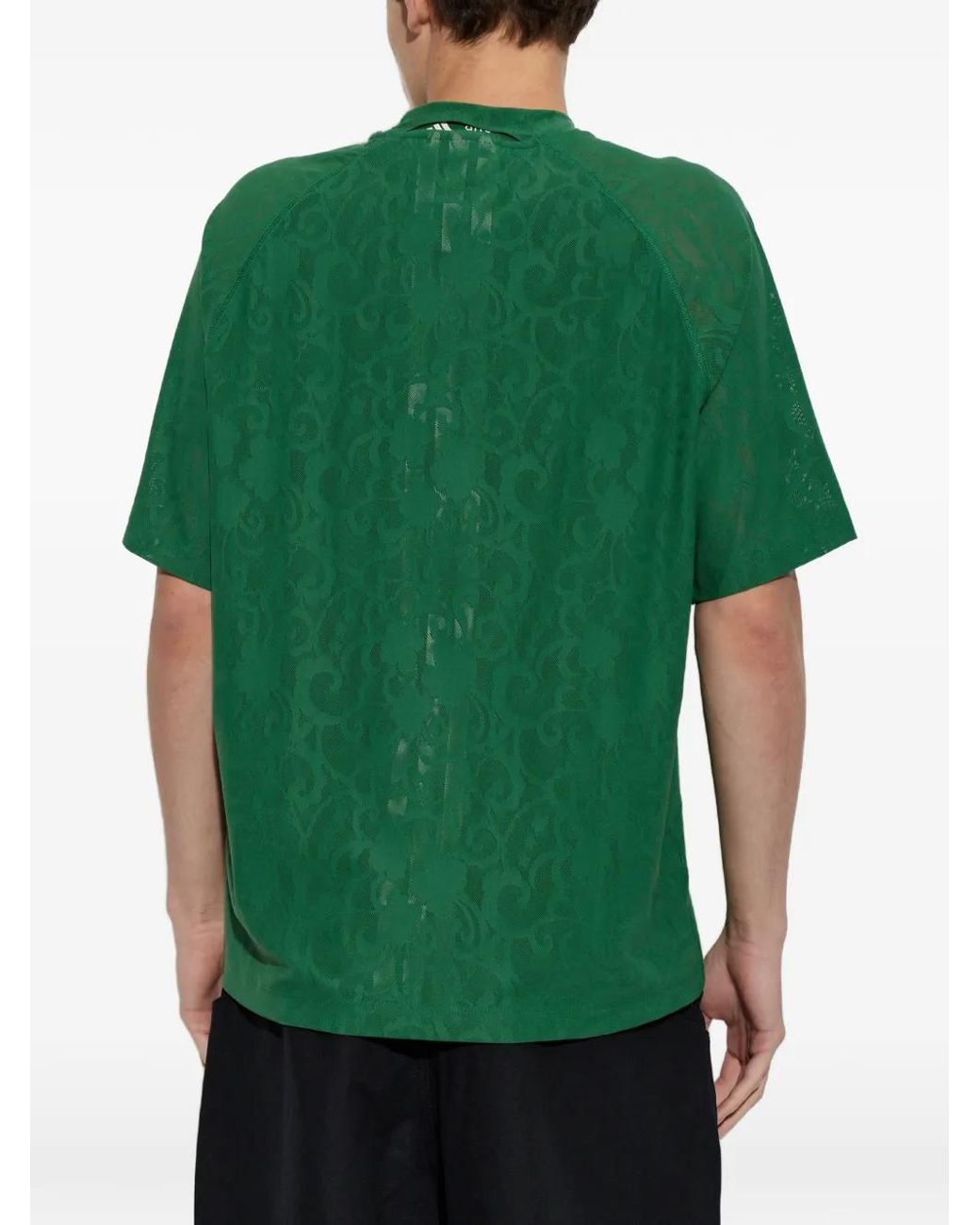Adidas Green X Arte Antwerp Logo-Print T-Shirt for men