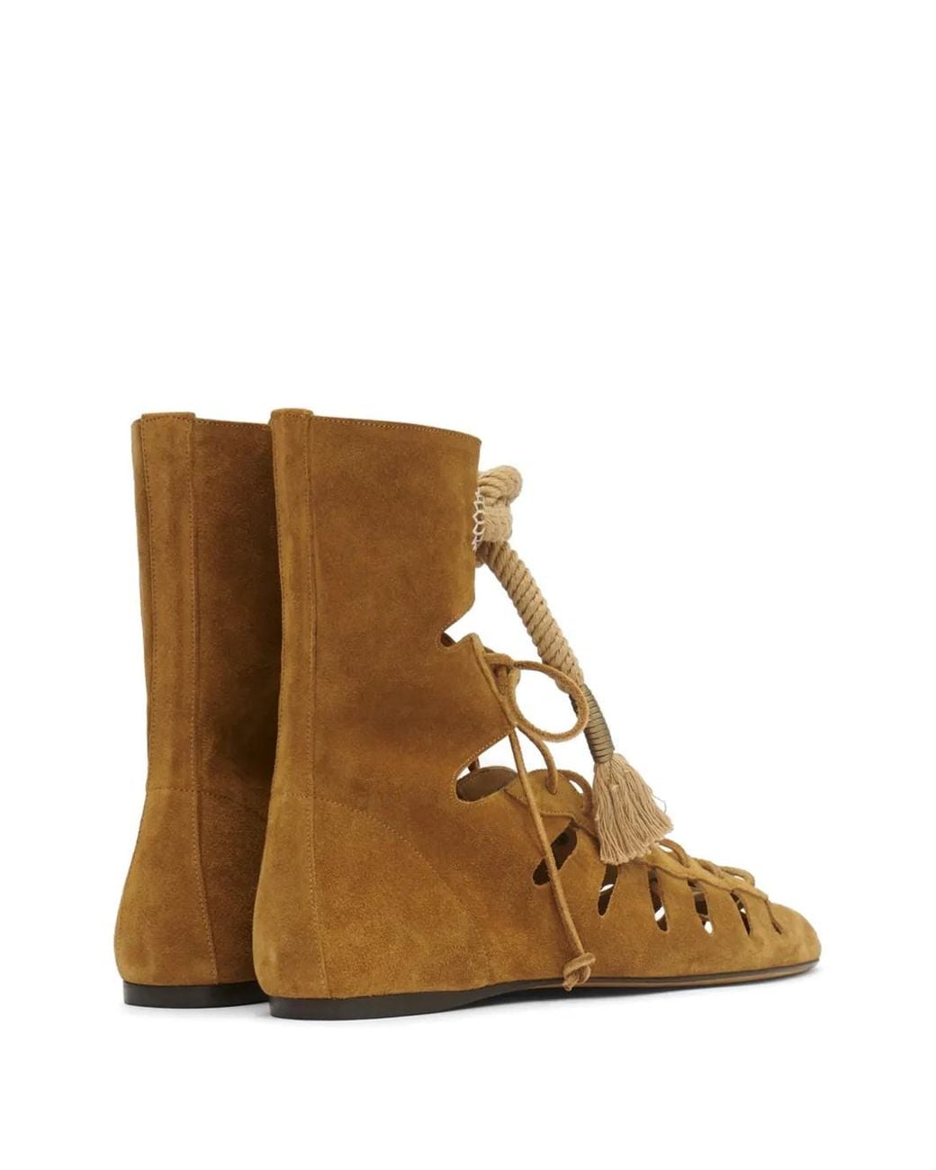 Isabel Marant Brown Slave Openwork Boots