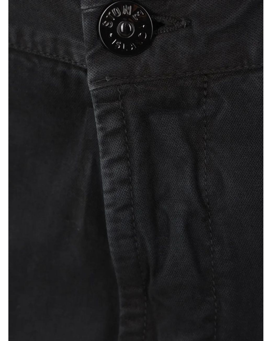 Stone Island Blue Cargo Pants for men