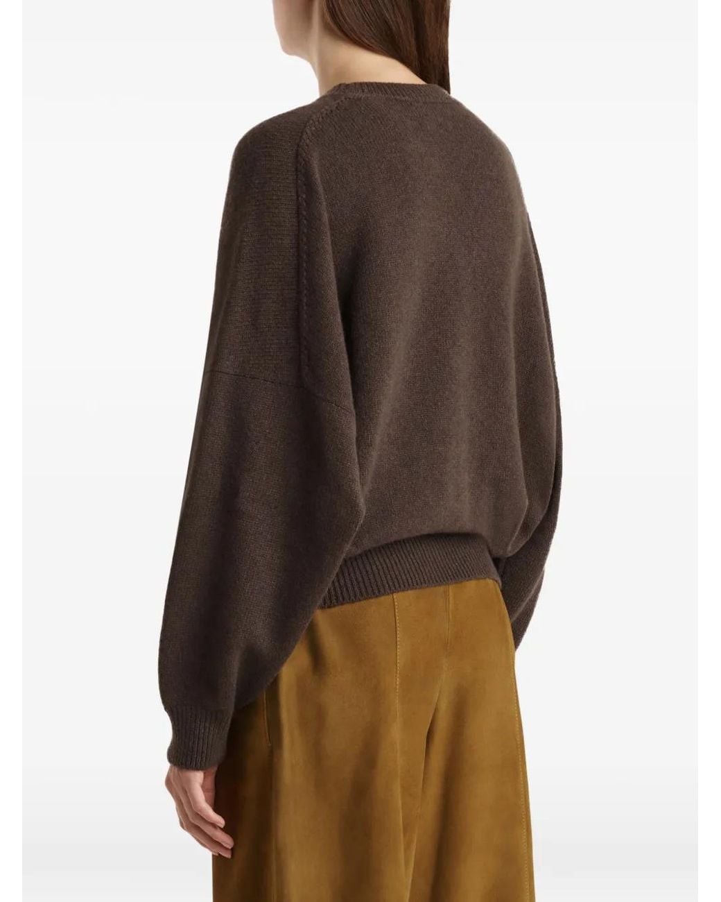 Khaite Brown Pull Margaux