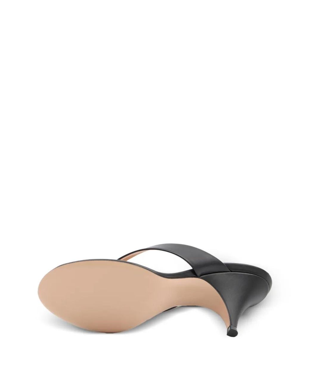 Gianvito Rossi Black Sofia Sandalen Mit Zehensteg