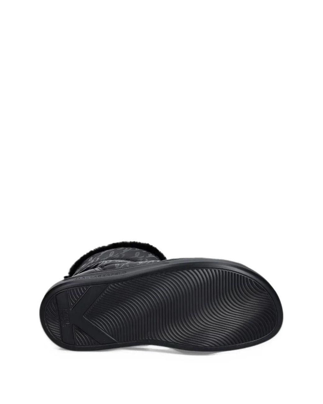 Karl Lagerfeld Black Kapri Ankle Boots