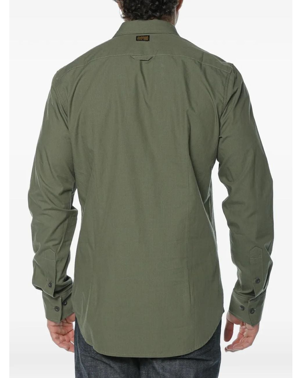 G-Star Green Bristum 2.0 Slim Shirt for men