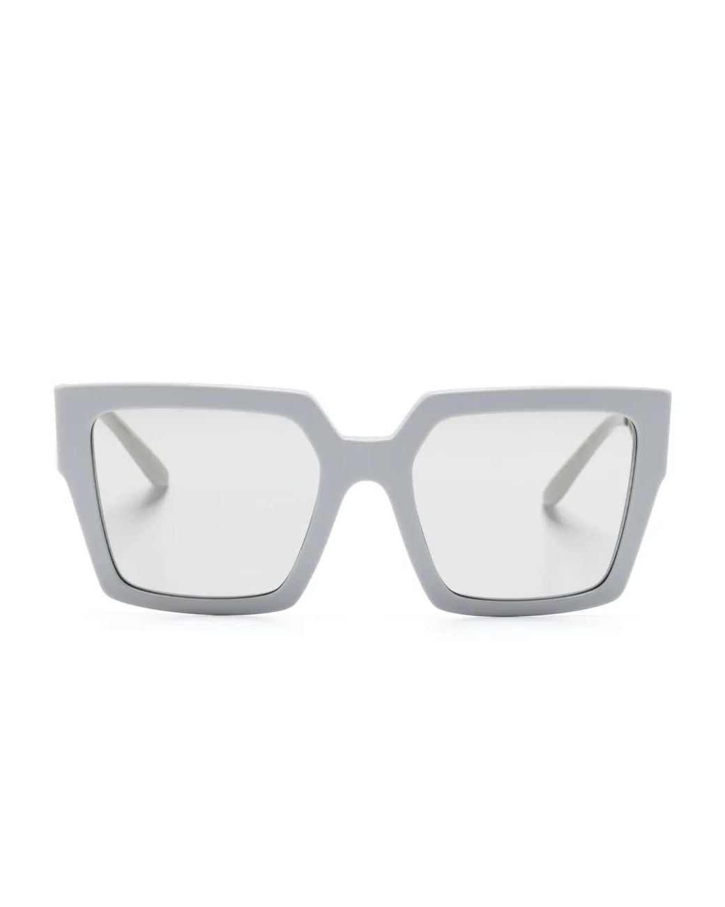 Dolce & Gabbana Gray Dg4446B Square-Frame Sunglasses