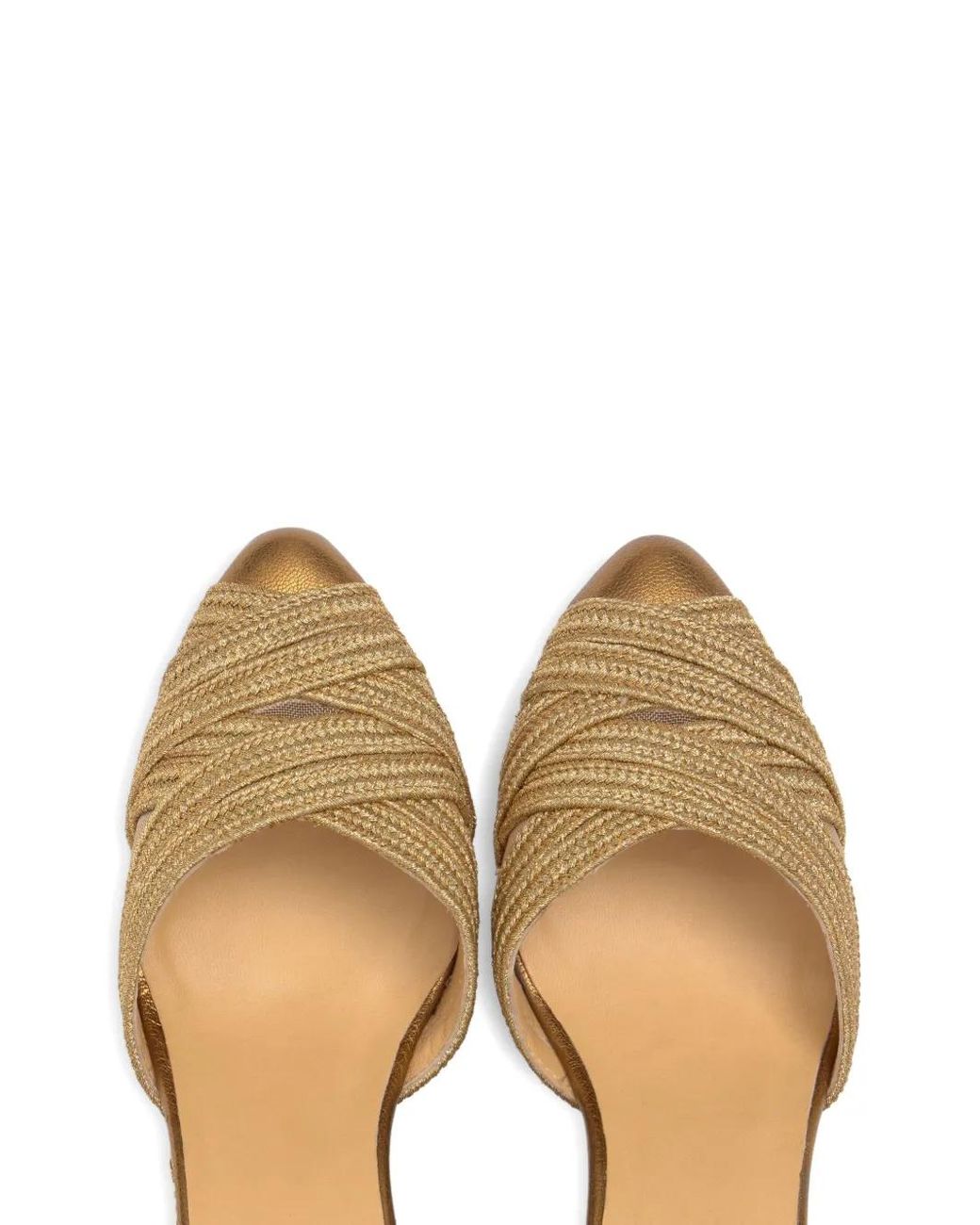 Castaner Metallic Espadrilles Joy