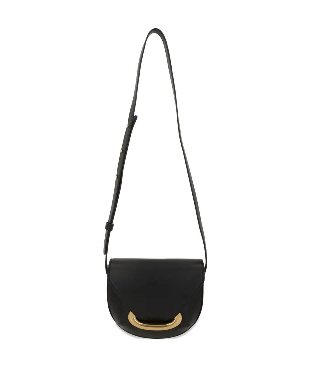Wandler White Veneto Embossed Lettering Mini Bag