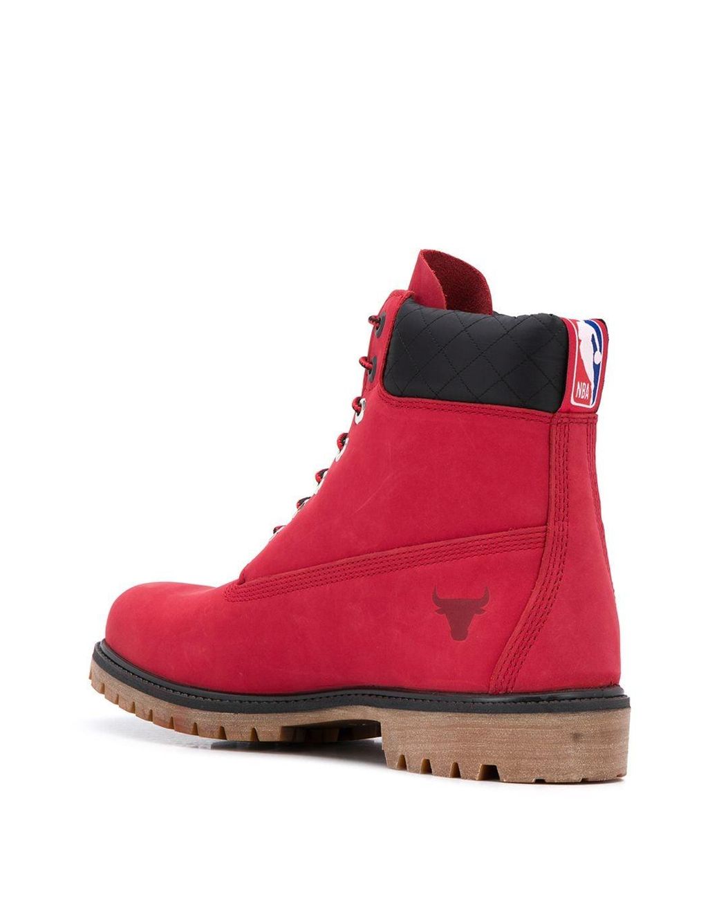 Timberland Chicago Bulls 6-inch Boots in Red for Men | Lyst