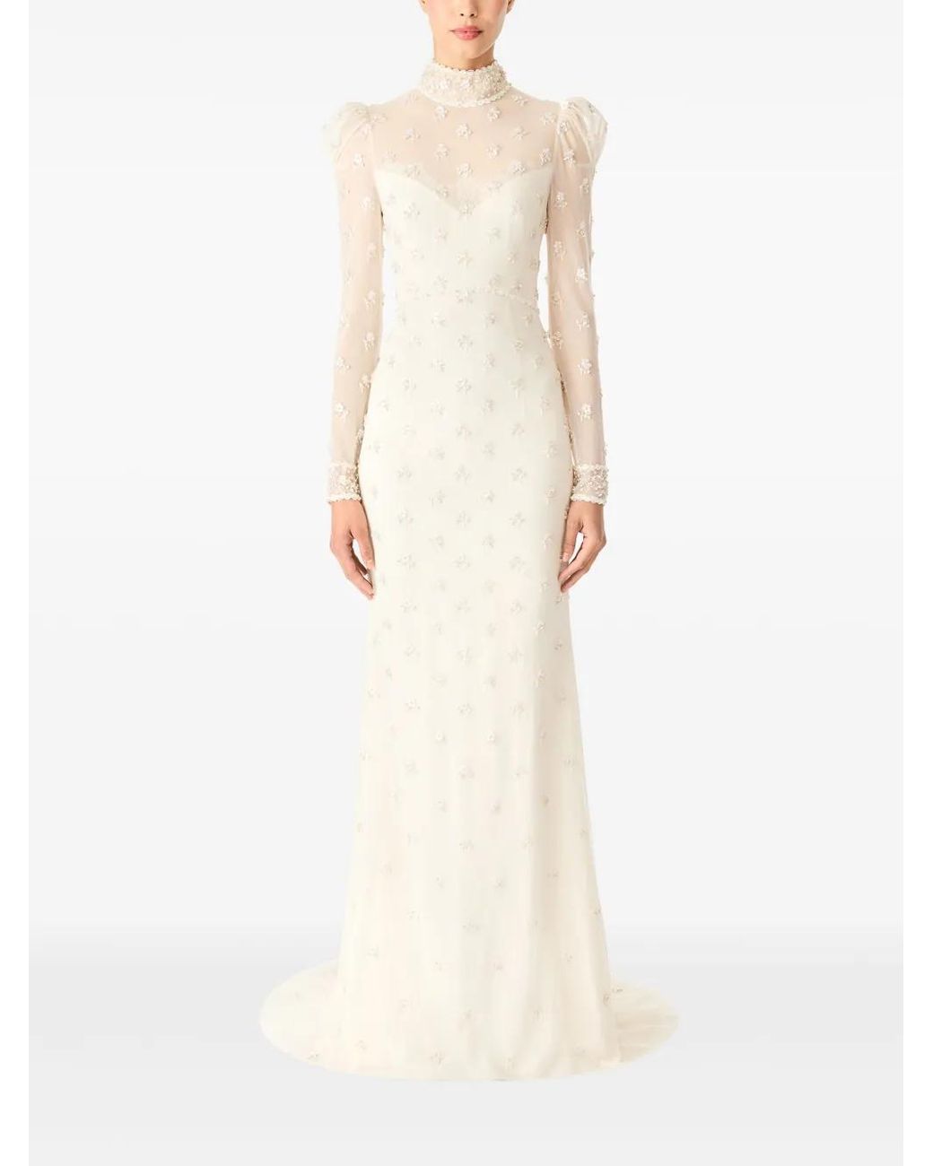 Jenny Packham White Tabitha Dress