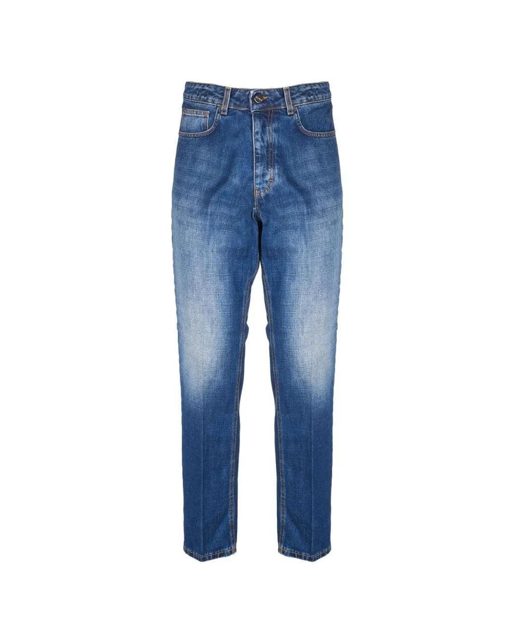 BE ABLE Blue Leonardo Faded Jeans for men