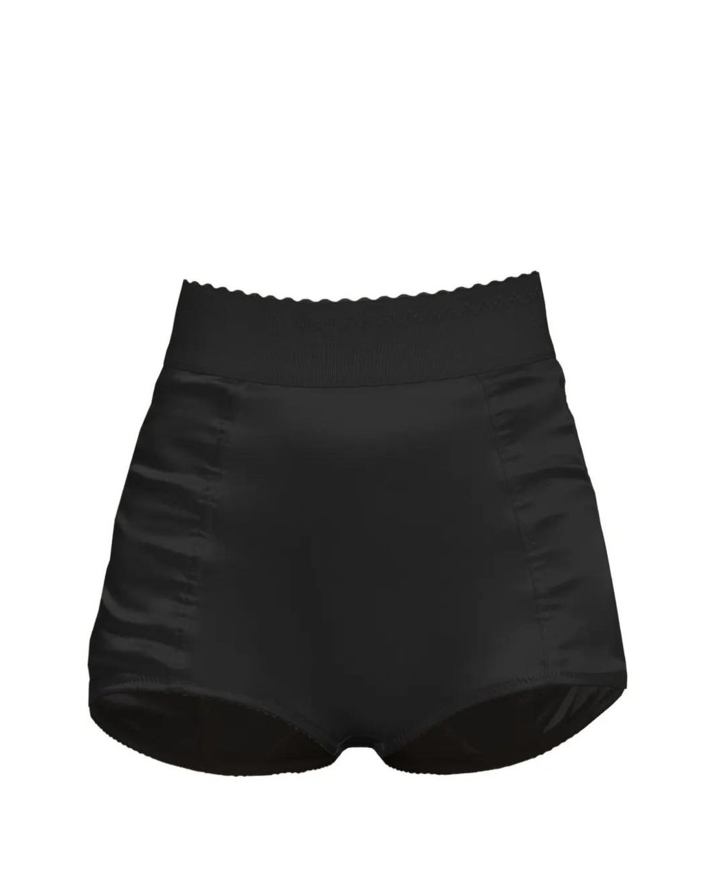 Contessa Mills Black Seraphim High-Waisted Knickers