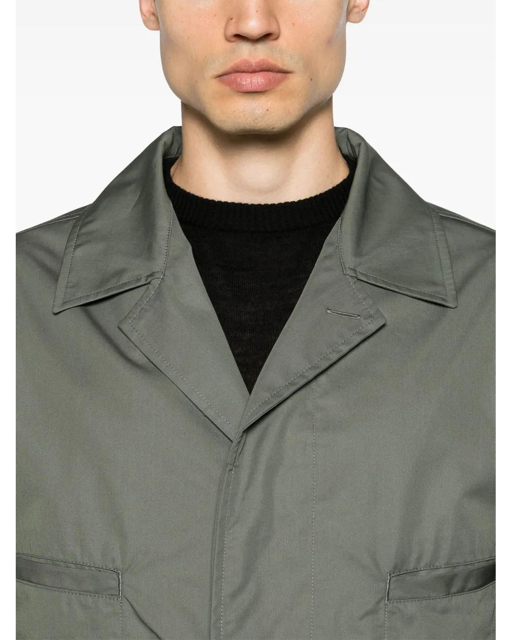 Lemaire Cargojacke Mit Knöpfen in Gray für Herren
