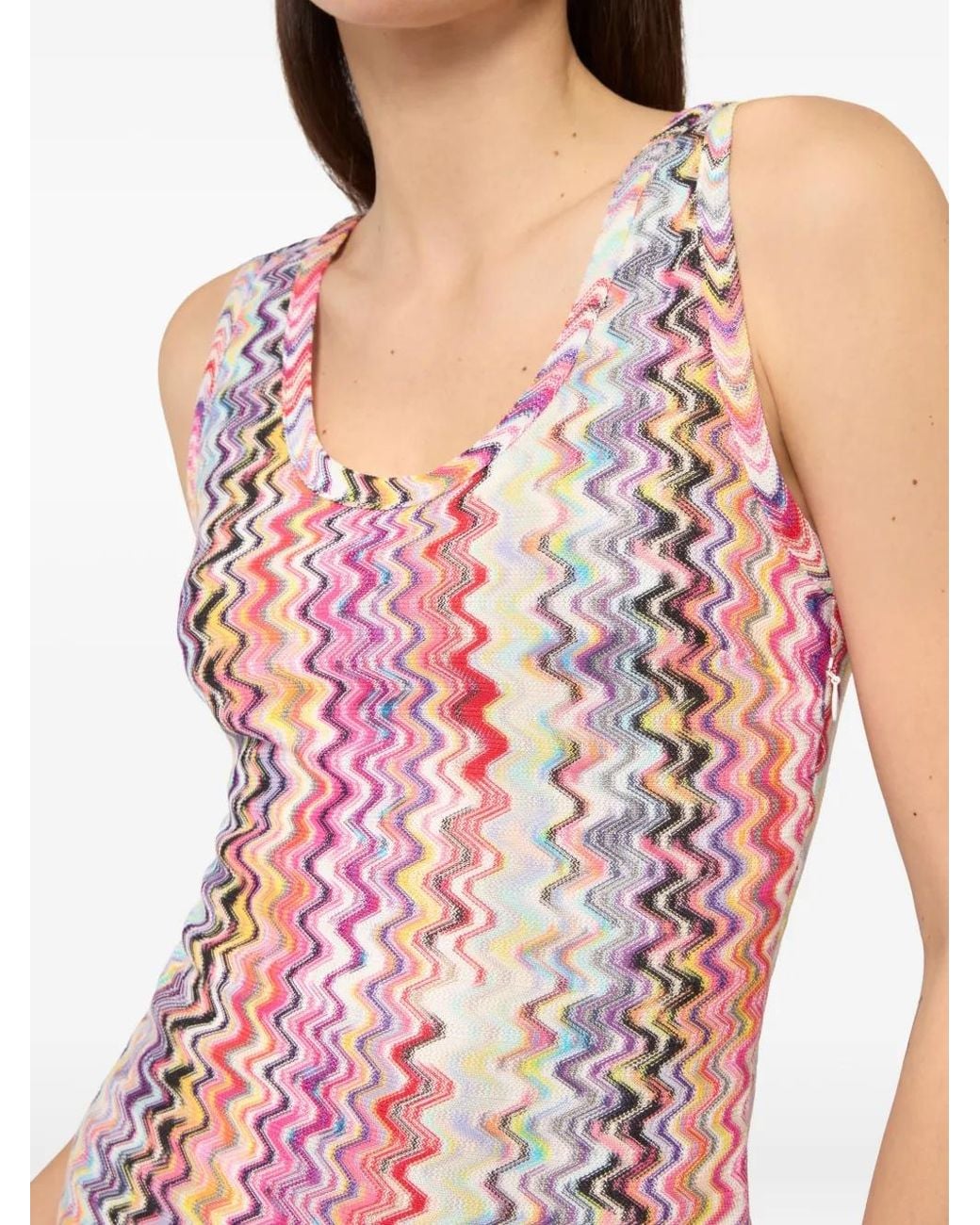 Missoni Pink Long Tank Dress