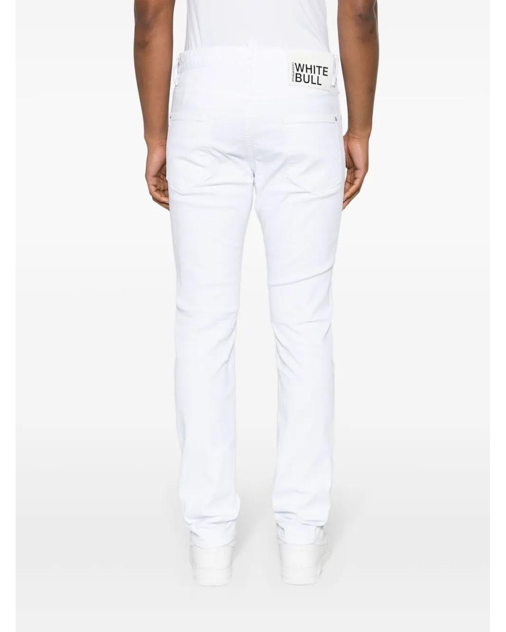 DSquared² Cool Guy Skinny Jeans in het White voor heren