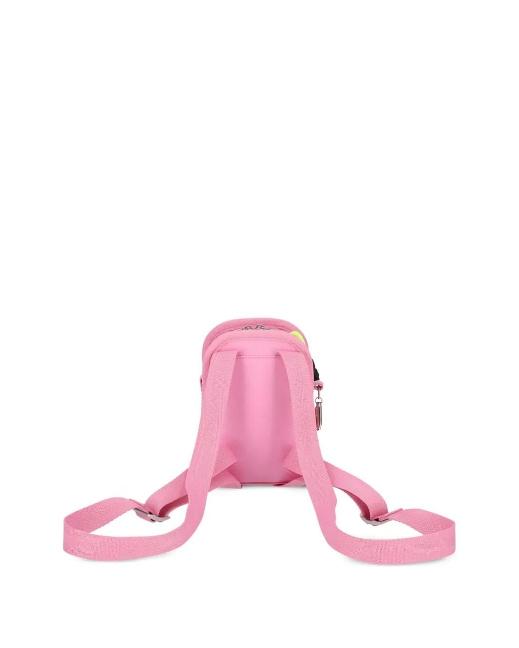 MSGM Pink Shoulder Strap Backpack for men