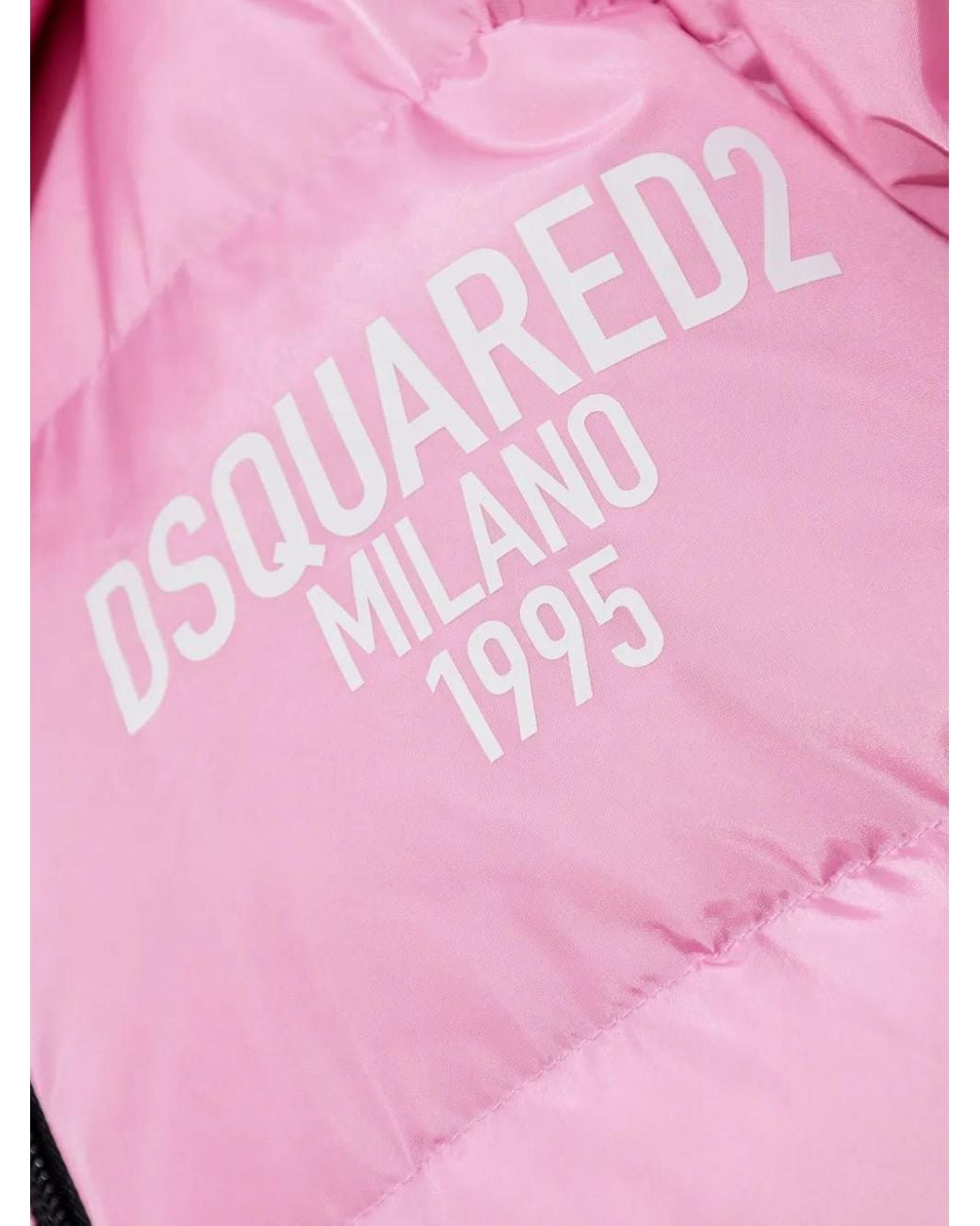 Plumífero Dean's DSquared² de color Pink