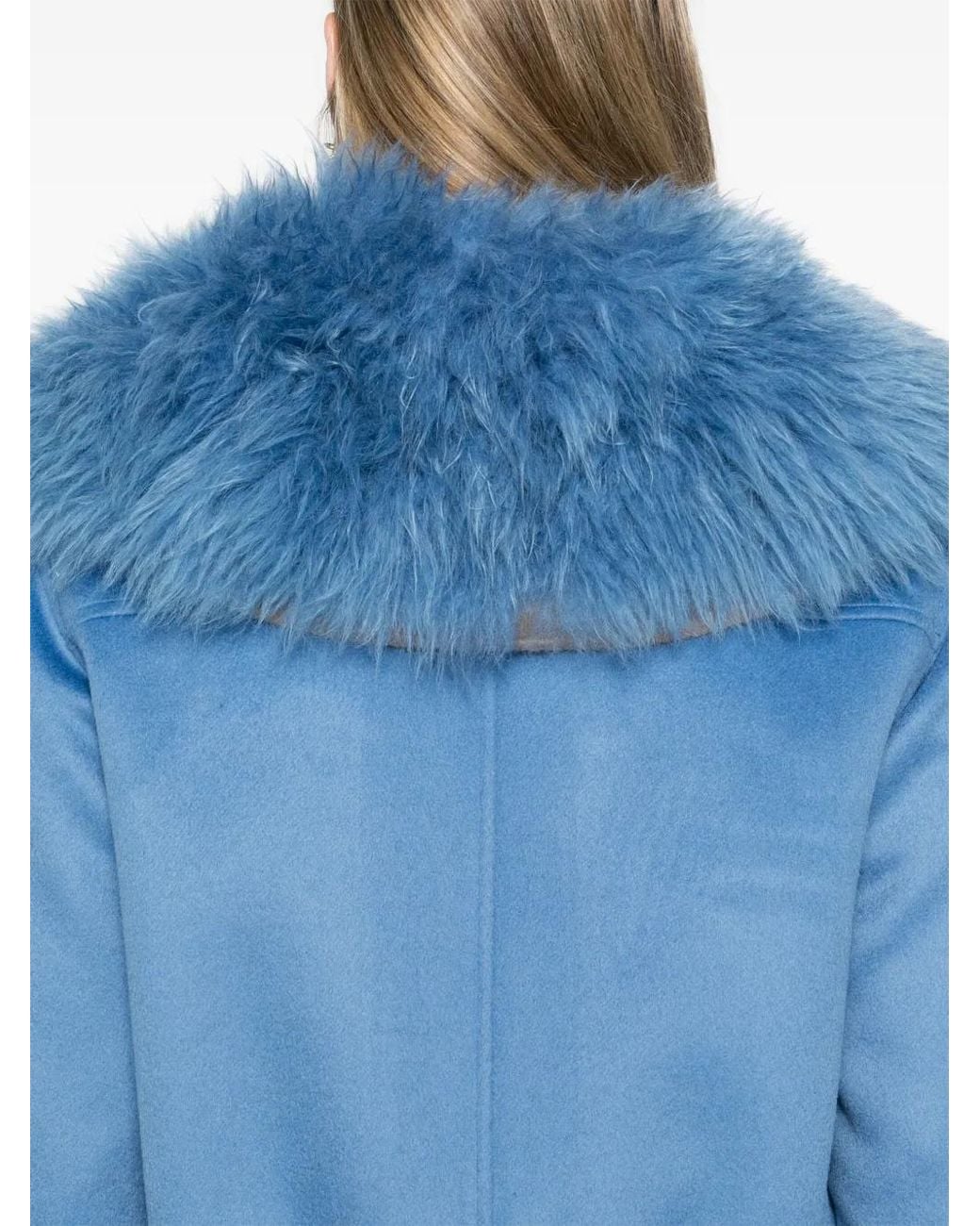 Chaqueta Bómber De Cachemira Liska de color Blue