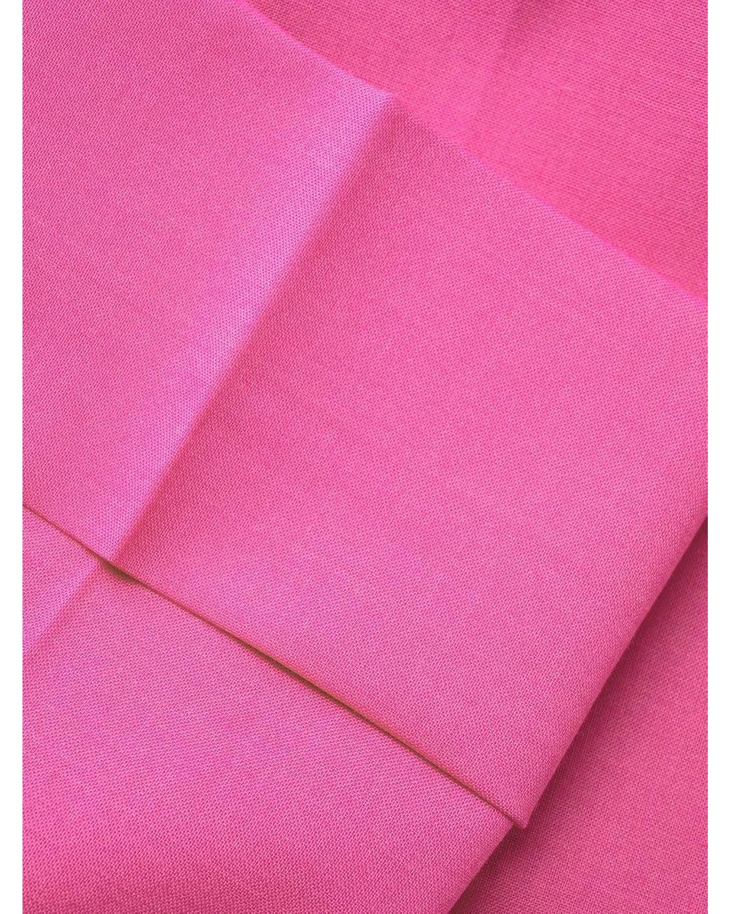 DSquared² Pink Straight Flat Front Pant