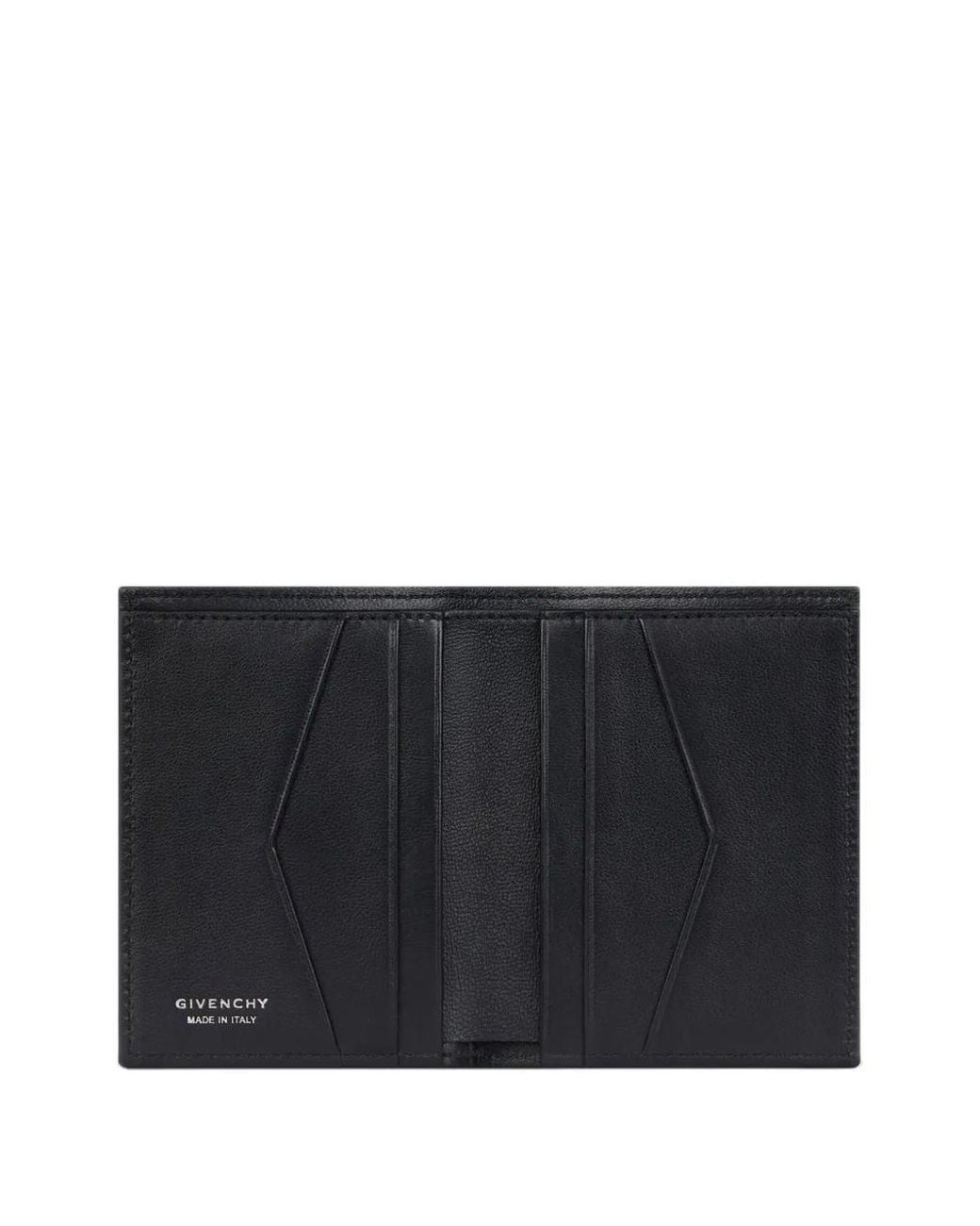 Givenchy Black Grained Leather Card Holder for men