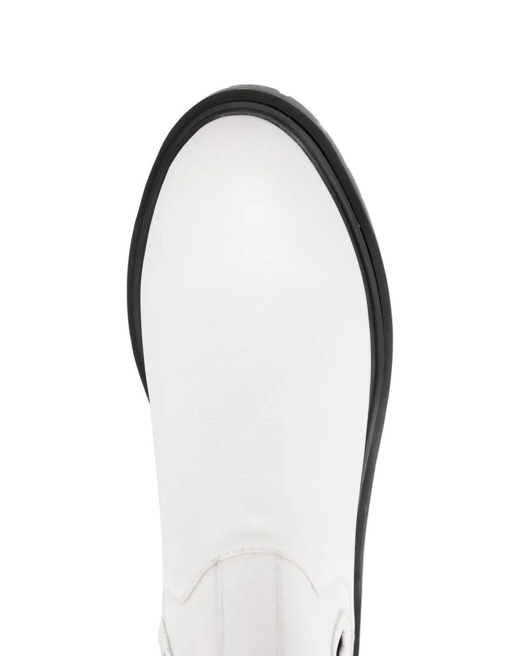 Senso White Pandora Leather Boots