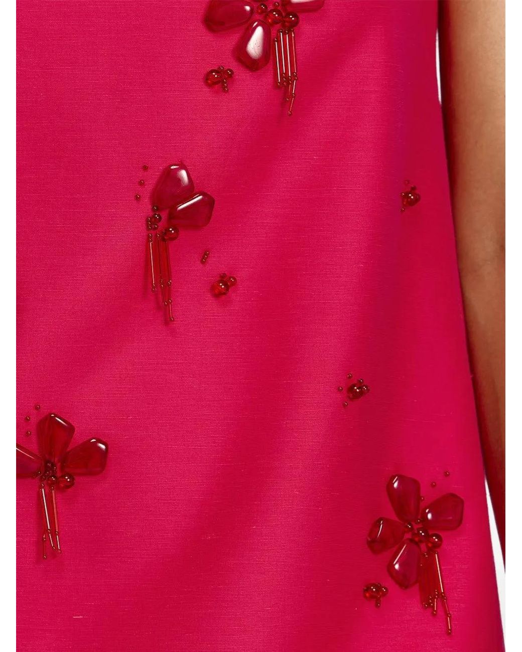 Acler Rex Mini-Jurk in het Pink