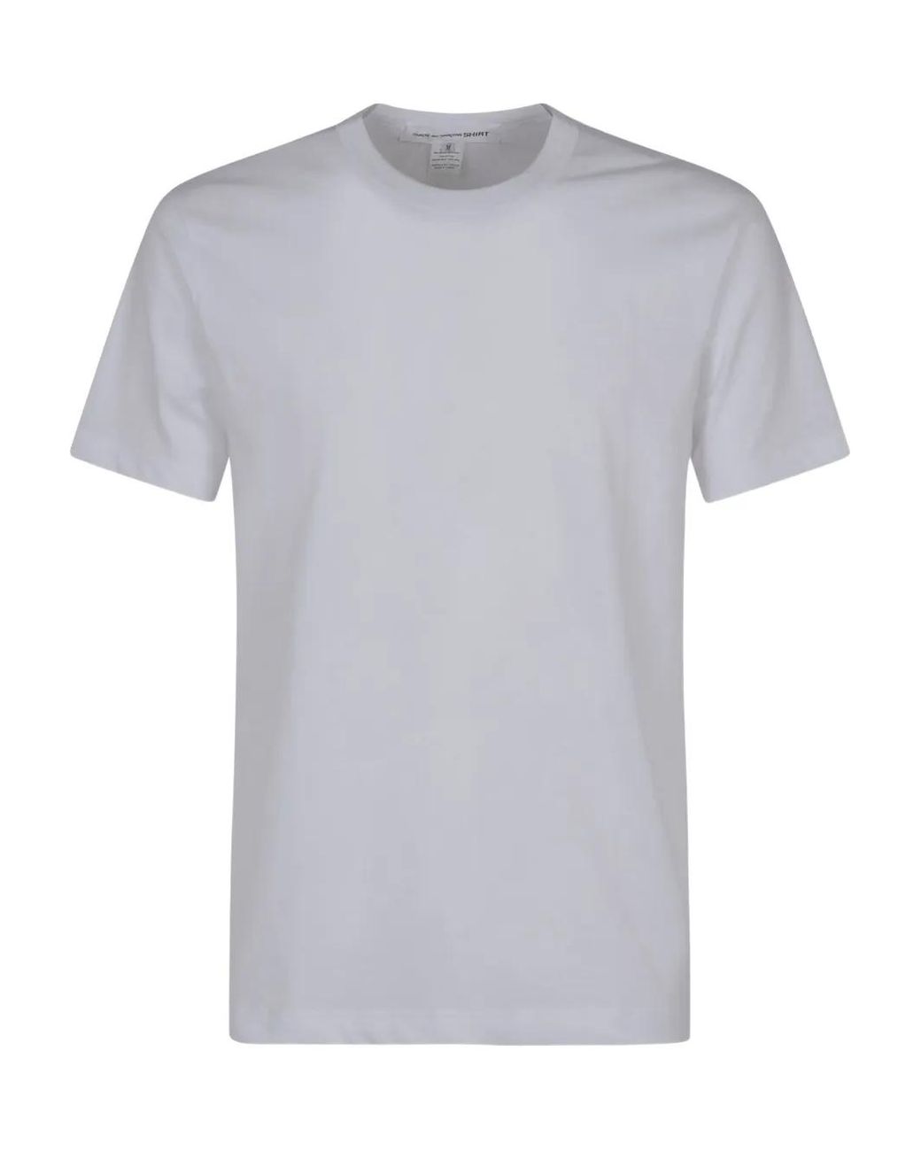 Comme des Garçons Gray Patchwork-Applique T-Shirt for men