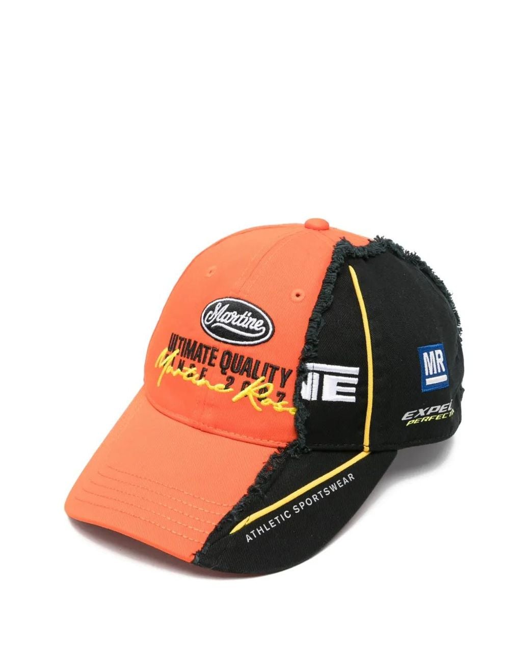 Cappello Da Baseball Bicolore di Martine Rose in Orange