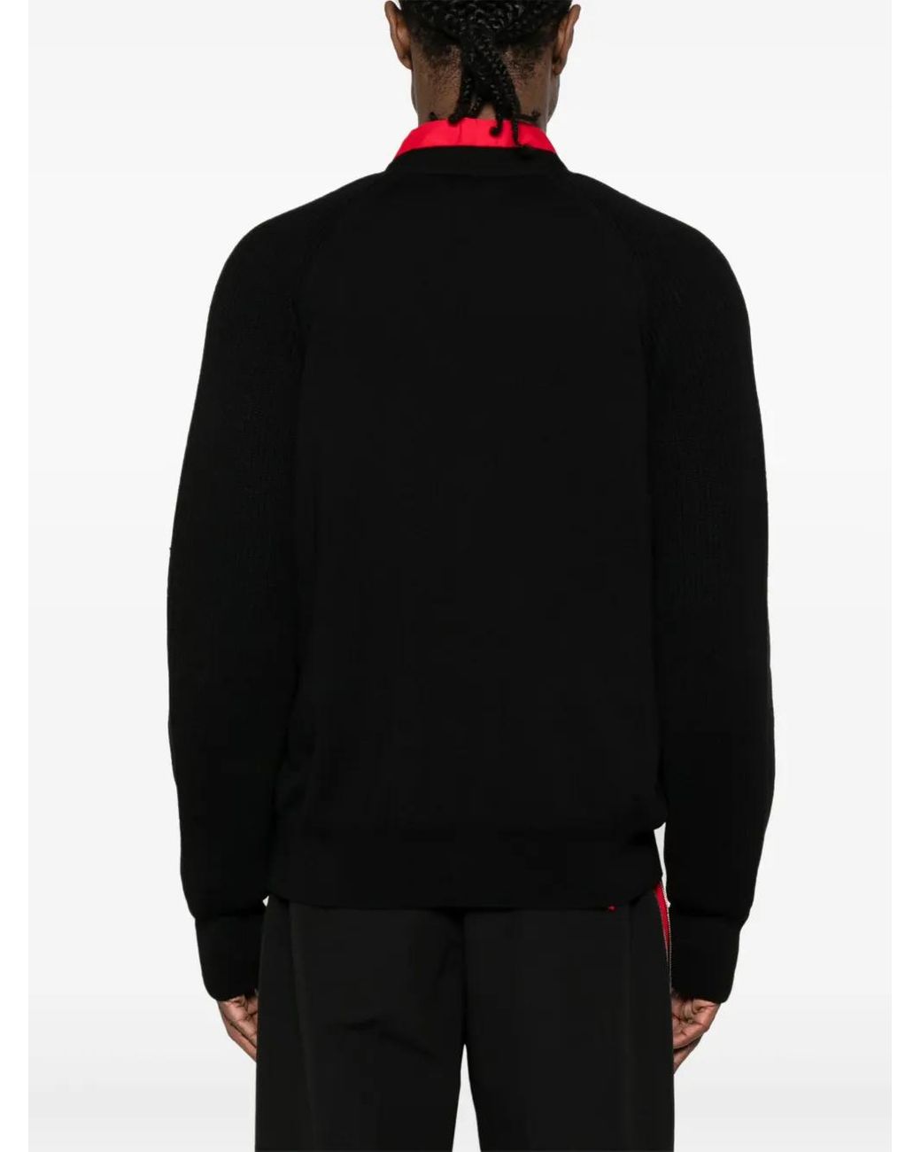 McQueen Black Cardigan for men