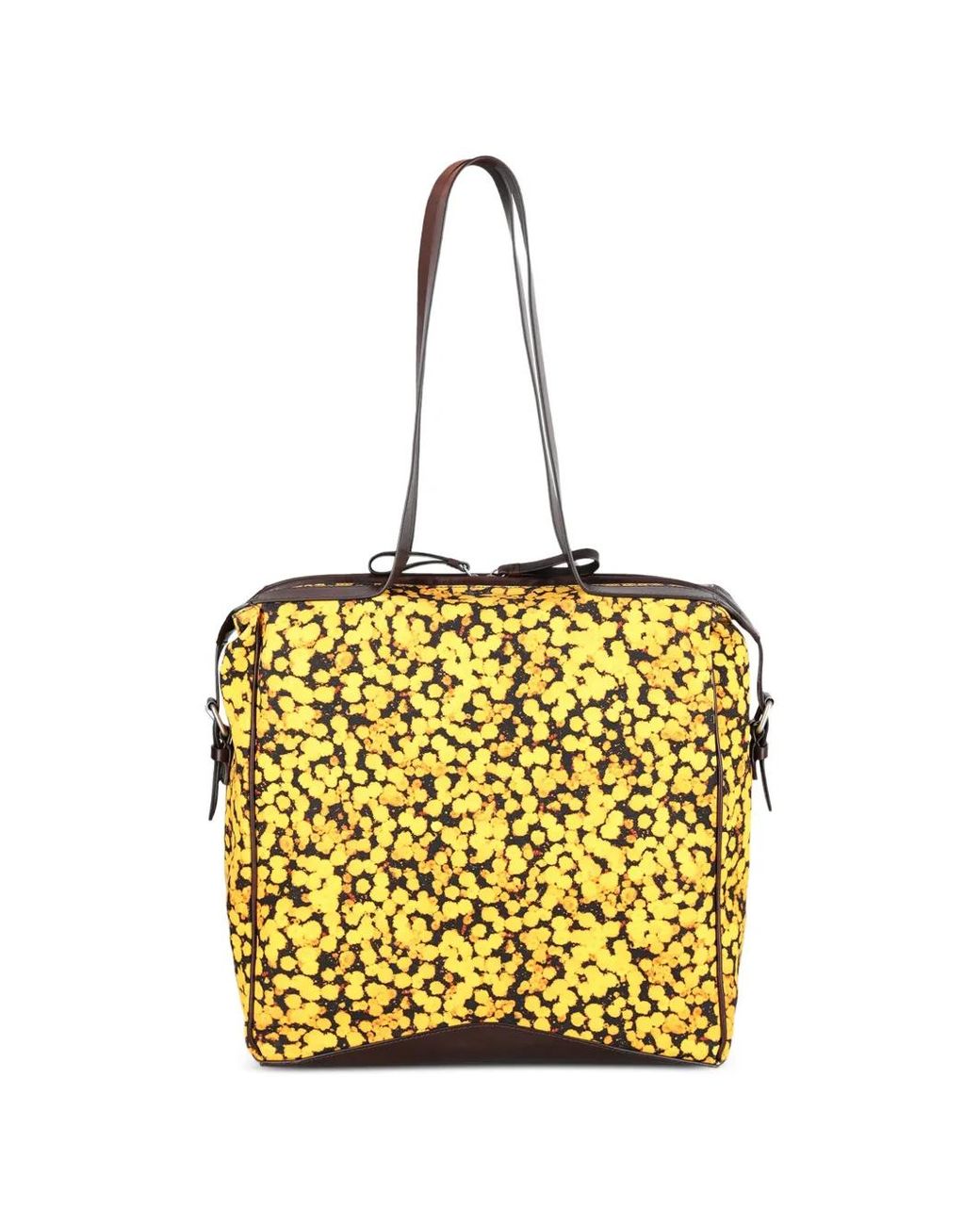 Dries Van Noten Metallic Sac Cabas Imprimé En Toile for men