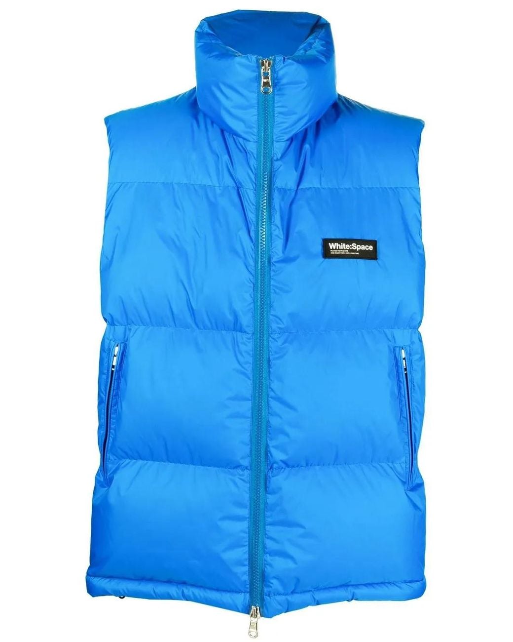 Chaleco Acolchado Scott White/space de hombre de color Blue