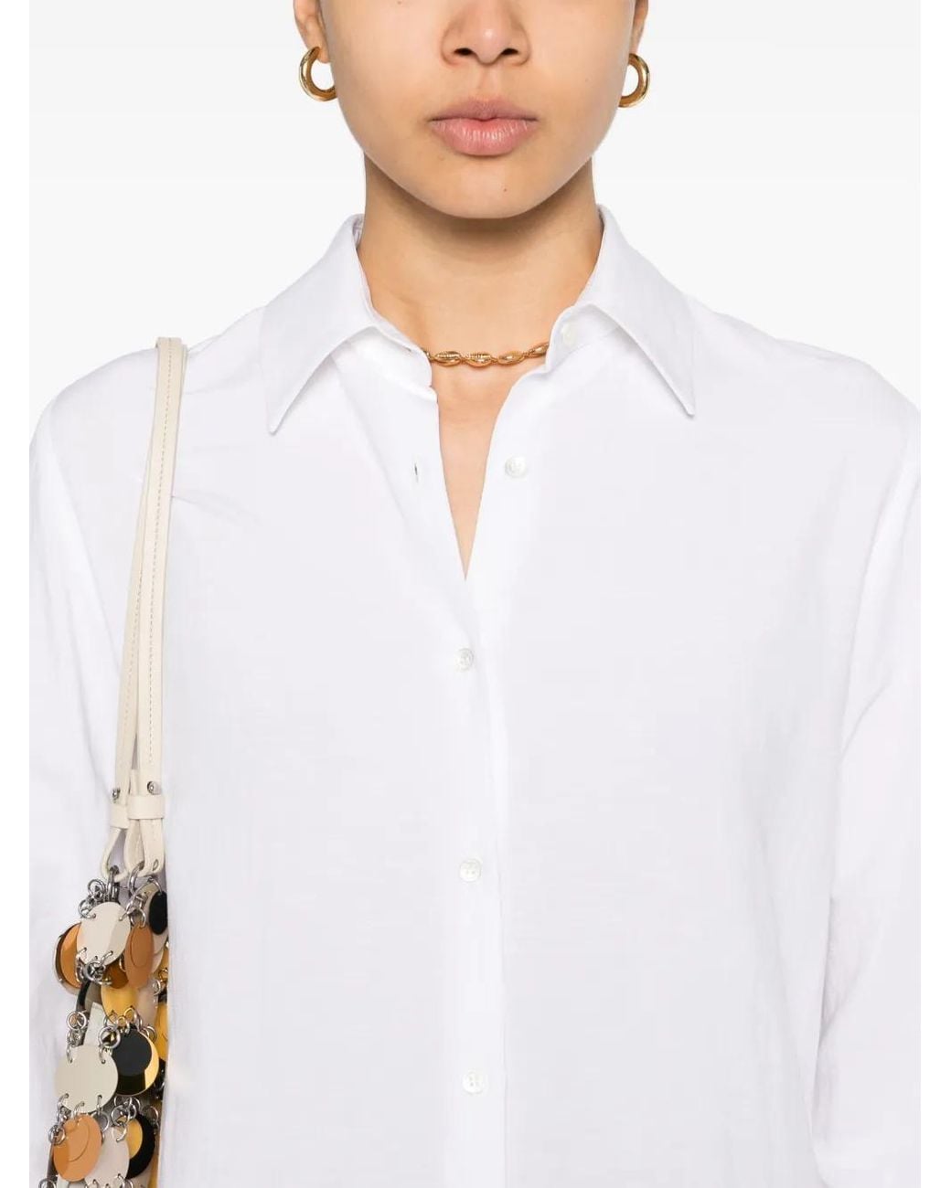 Blanca Vita White Belted Maxi Dress