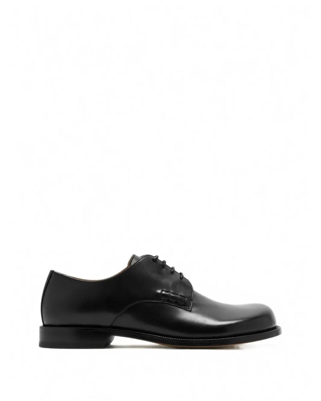 J.W. Anderson Black Leather Derby Shoes for men