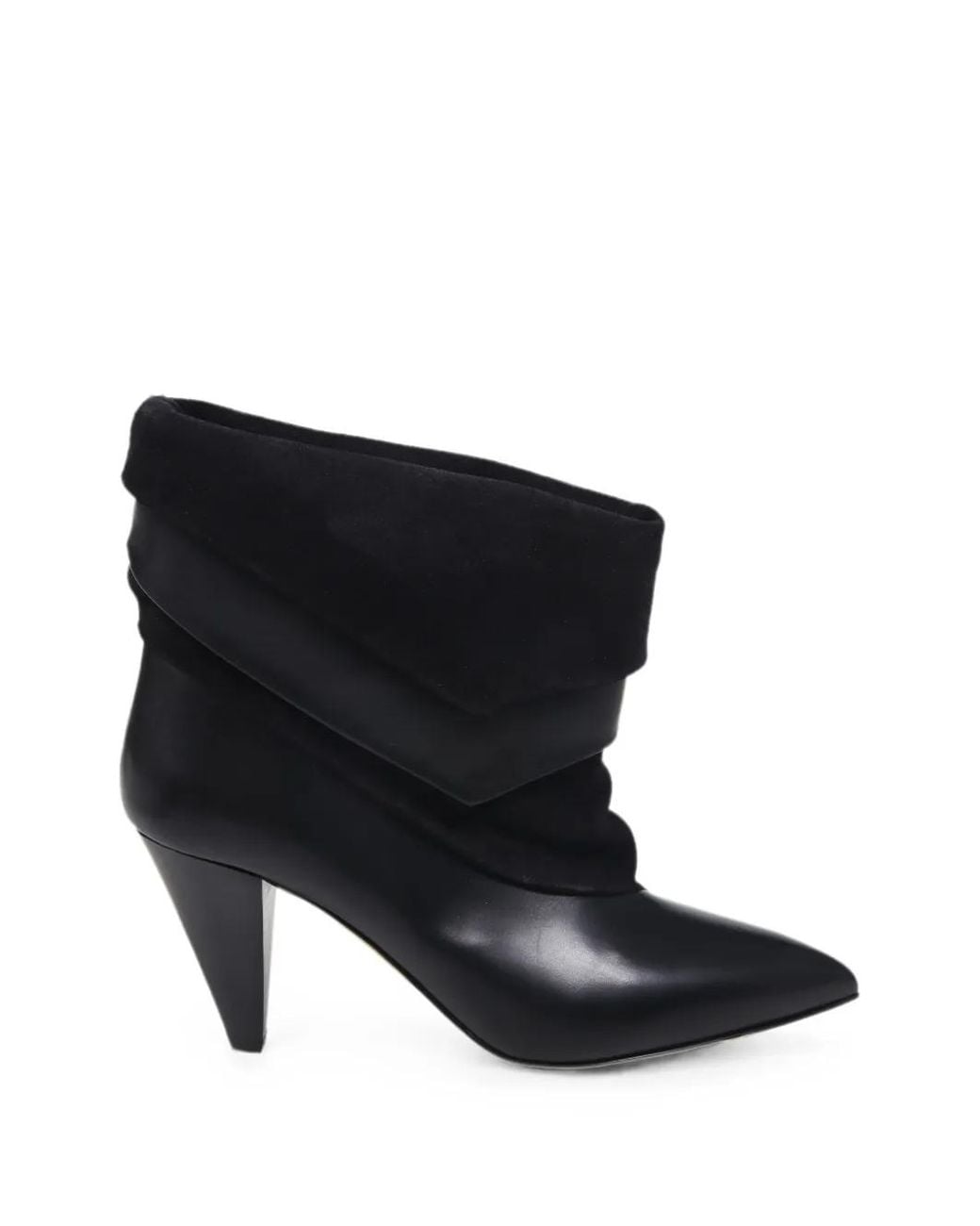 Isabel Marant Black Lyone Ankle Boots