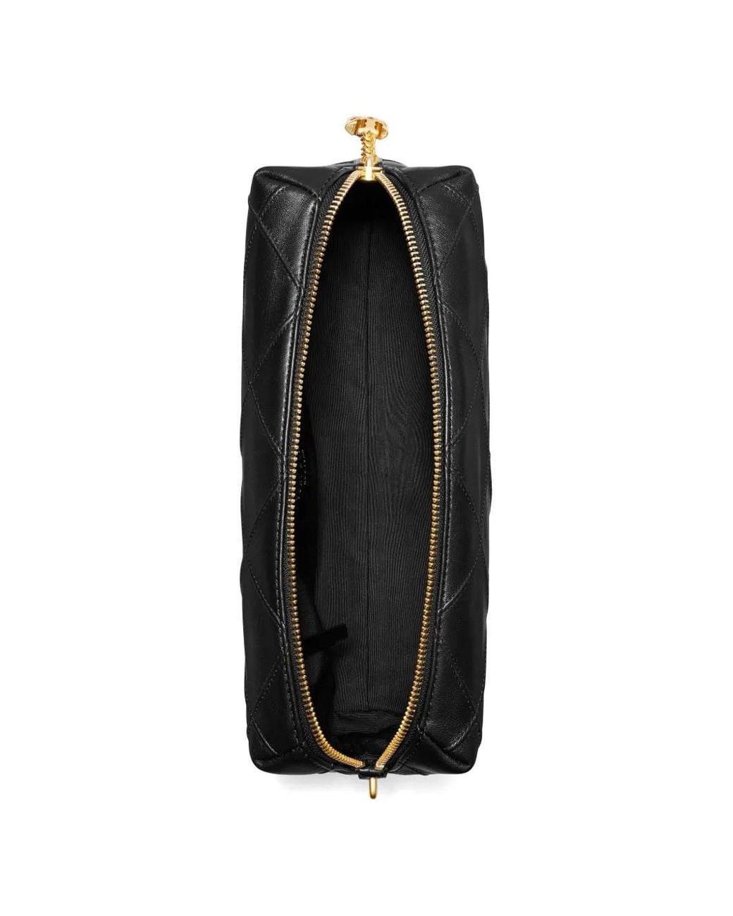 Tory Burch Black Large Fleming Soft Crossbody Bag