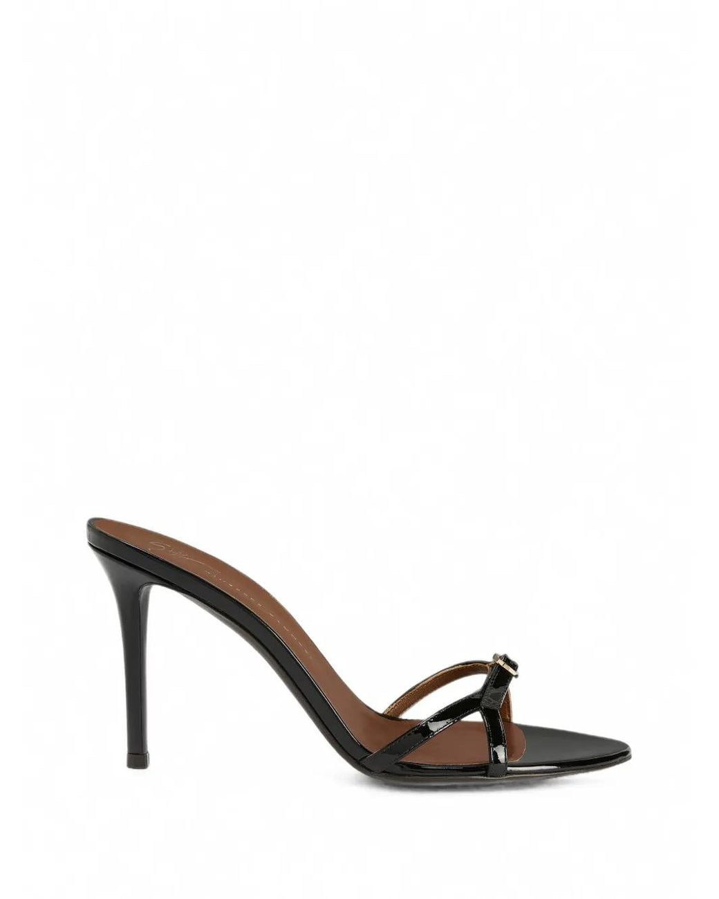 Giuseppe Zanotti Black Ophelia Buckle Mules
