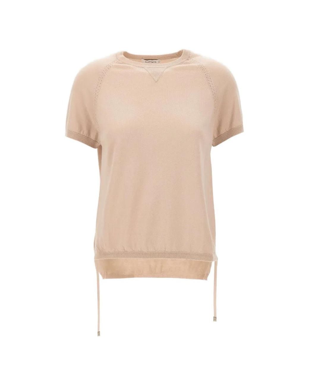 Kangra Natural Kurzärmeliger Pullover