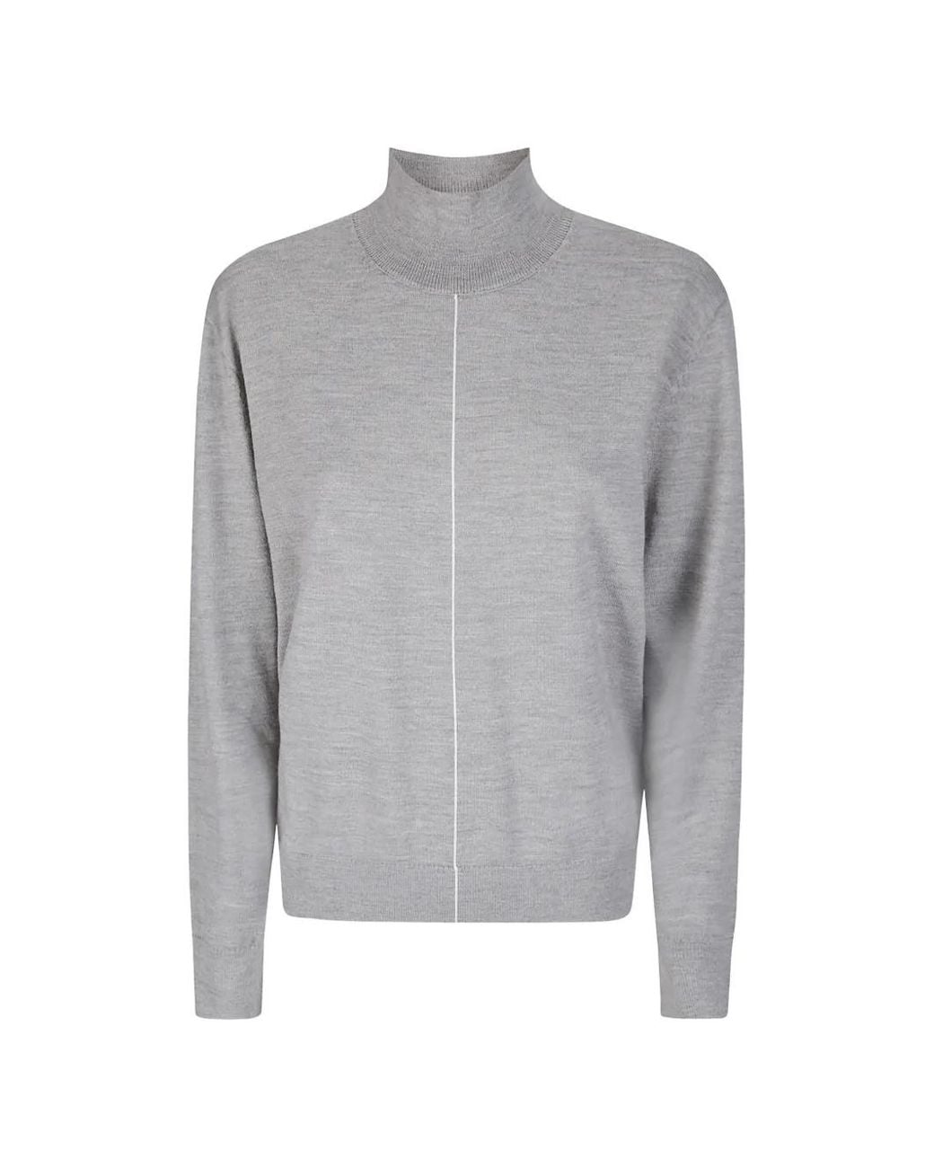 Calvin Klein Gray Turtleneck Sweater