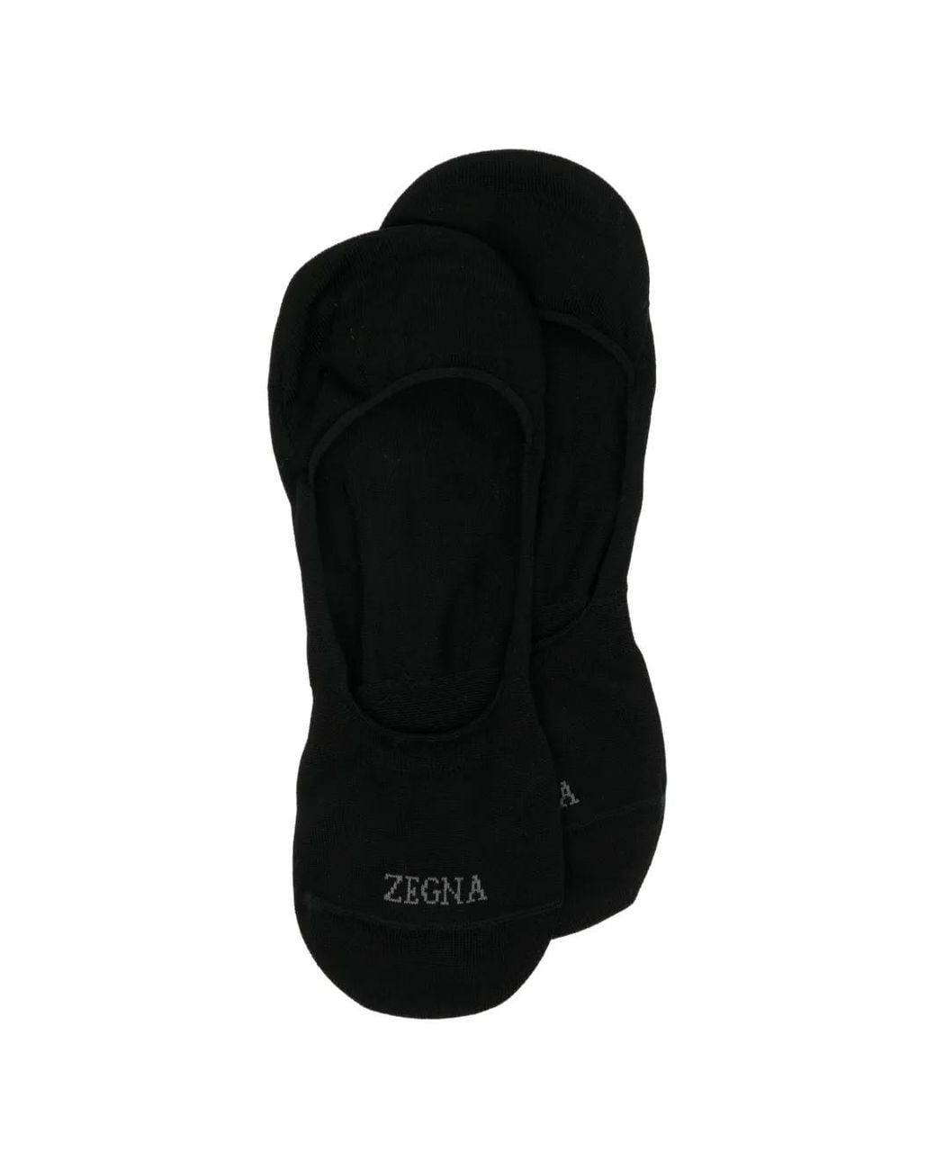 Zegna Black Freshness Socks for men