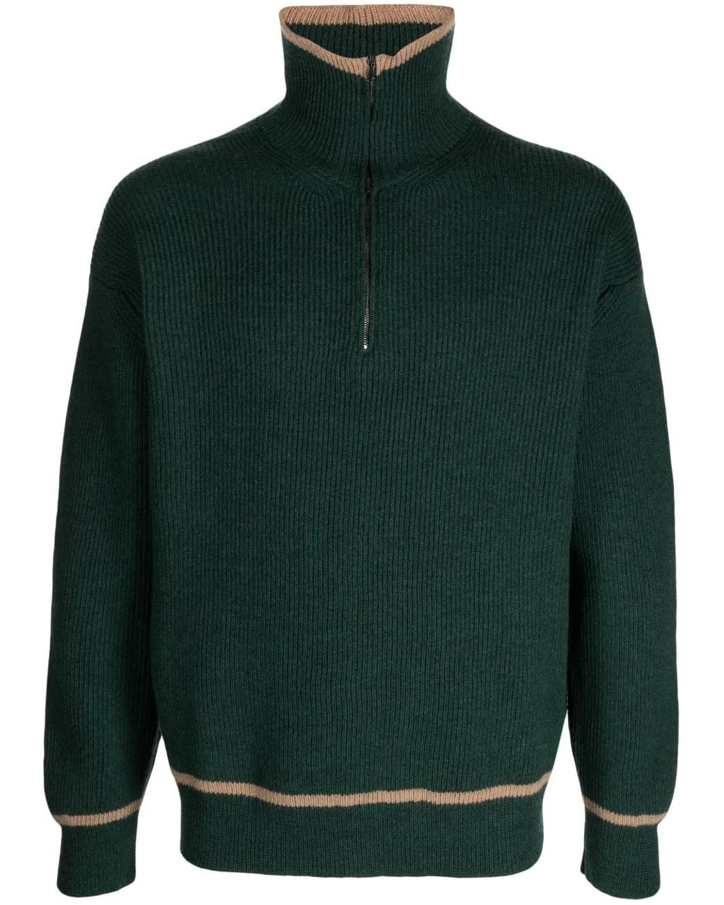 Pringle of Scotland Pullover Mit Reißverschluss in Green für Herren