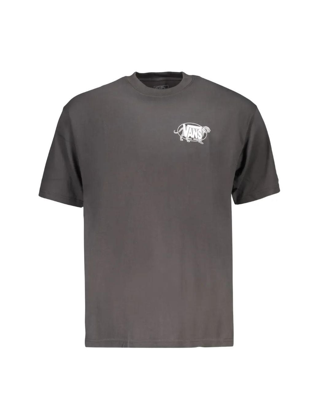 Vans Gray Logo-Print T-Shirt for men