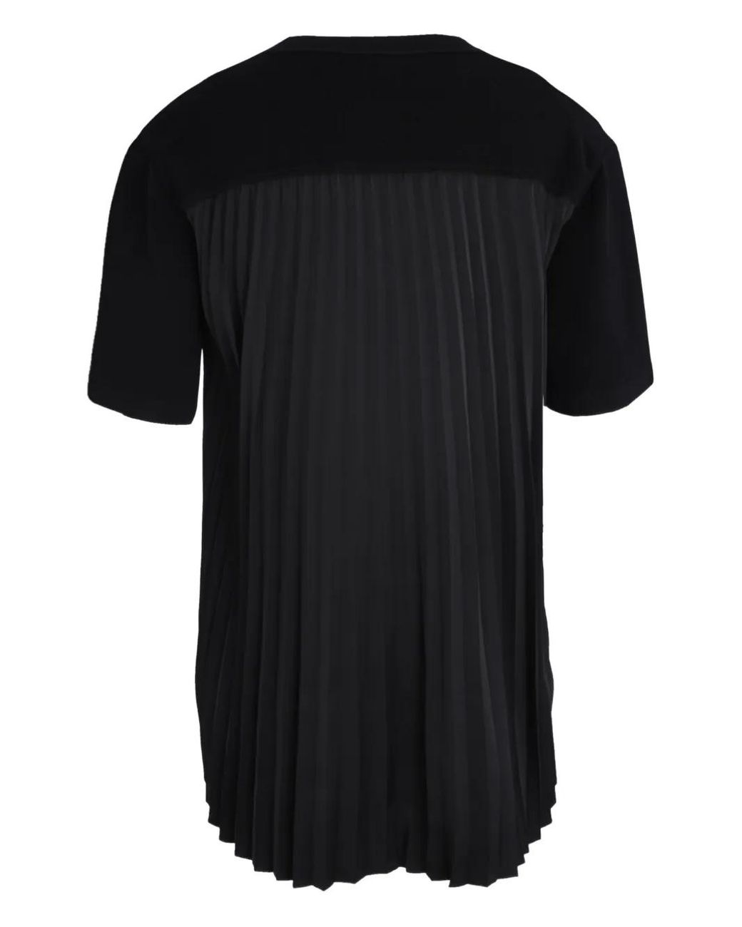 Jonathan Simkhai Black Pleated V-Neck Blouses
