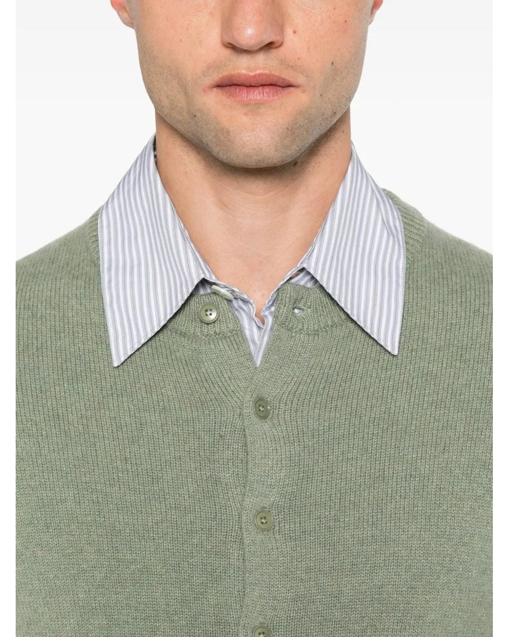 Extreme Cashmere Green Little Lamb Cardigan