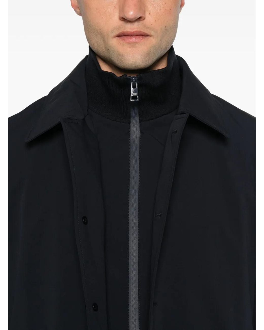 DUNO Blue Kiran Button-Up Jacket for men