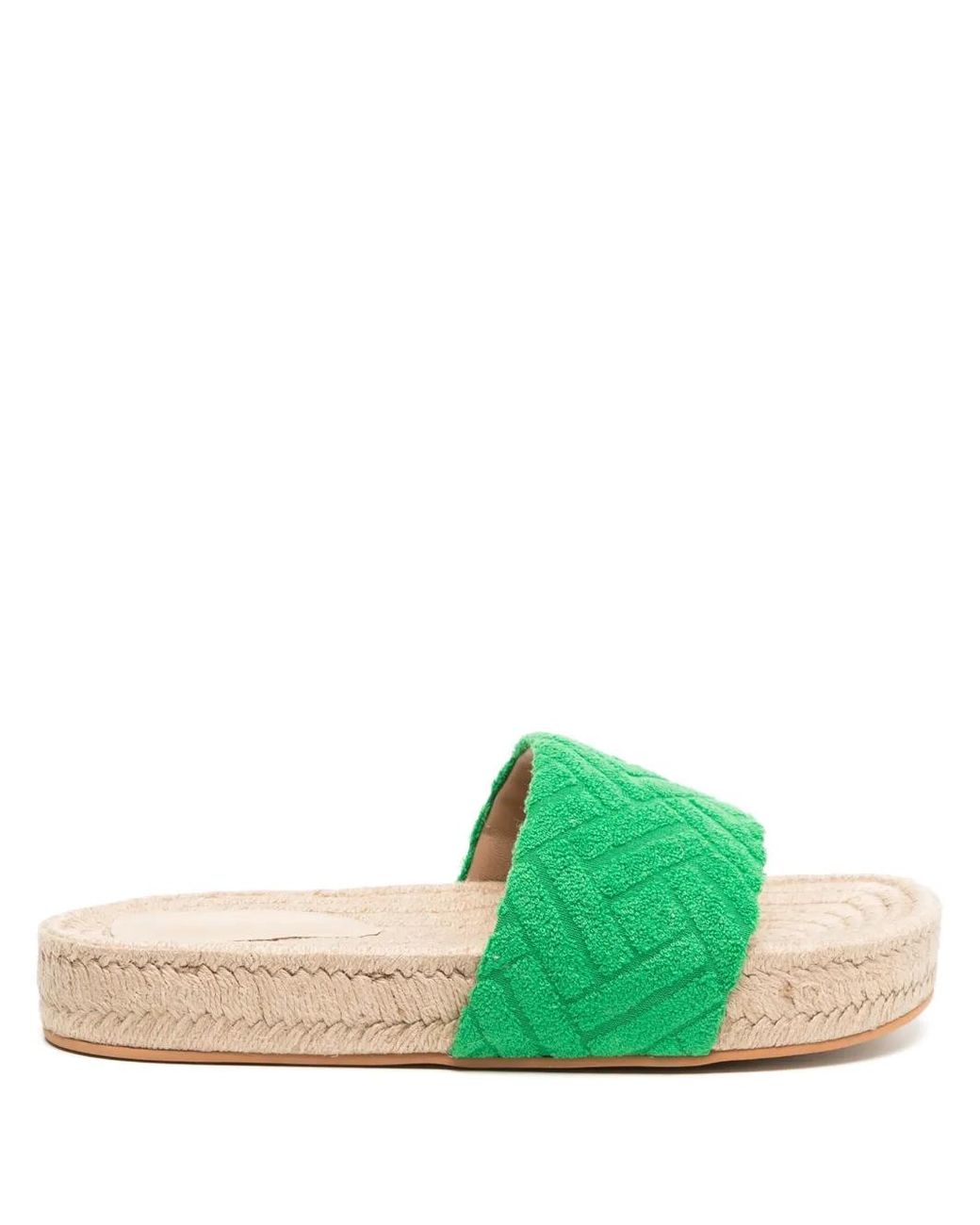 Senso Green Isobel Open-Toe Espadrilles