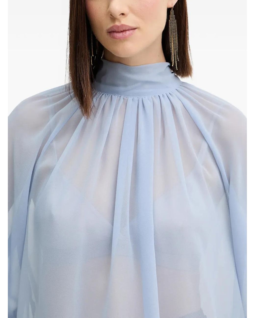 Guess Audrine Blouse in het Blue