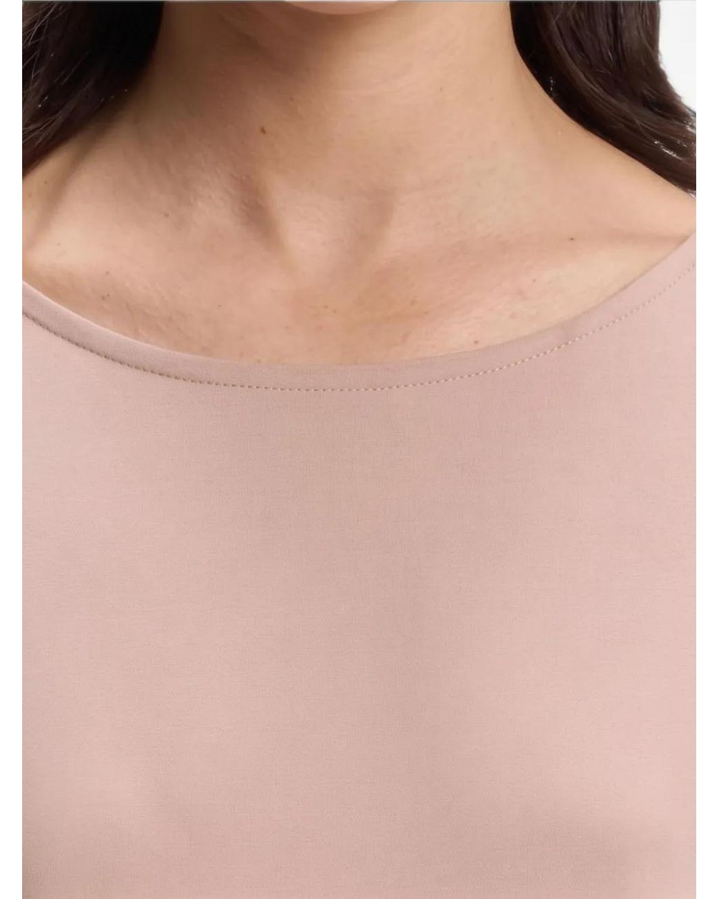 Boss Pink Belted Jersey Dress With Cape-Style Detail
