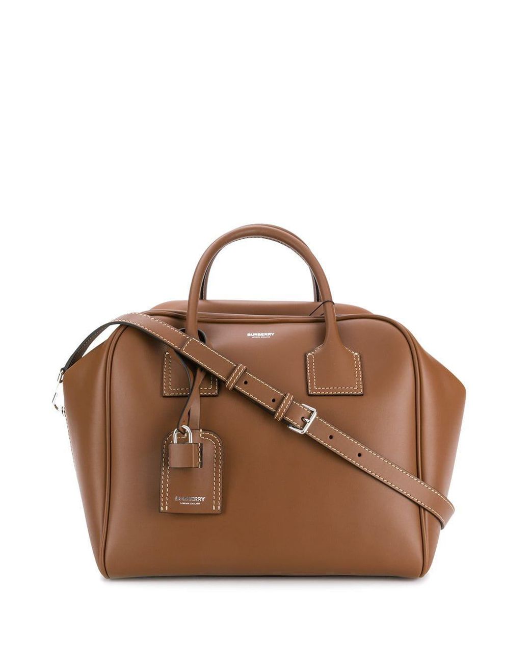 Burberry Medium Cube Bag in Brown Lyst